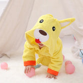 Cartoon Cute Animal Bath Towels and Hooded Bathrobes for Children - Himpall